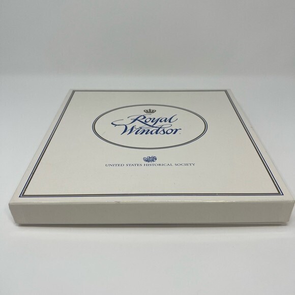 Vintage 1992 Royal Windsor Collector Plate Christmas At The White House LE‎ - Picture 8 of 9